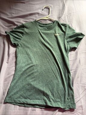 Nike Heathered Forest Green Performance Tee